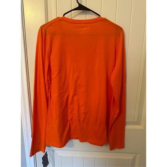 NWT Fanatics MLB Houston Astros Baseball Long Sleeve V-Neck Top Size Large - Picture 6 of 8